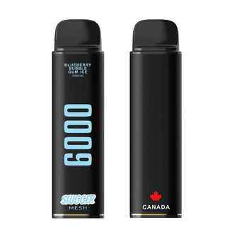 Slugger Blueberry Bubblegum Ice 6000 Puffs - Sweet Blueberry & Bubblegum Flavor
