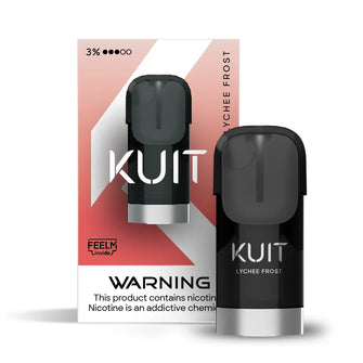 Lychee Frost 3% by KUIT – Exotic Lychee E-Liquid with a Cooling Menthol Finish

