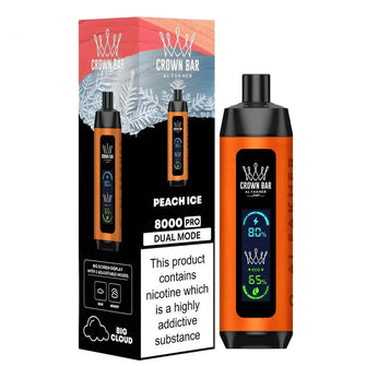 each Ice 5MG Al Fakher Crown Bar Disposable Vape 