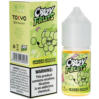 Tokyo Crazy Fruits Green Grape 30ml e-liquid 