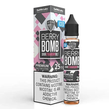 VGOD Iced Berry Bomb 30ML e-liquid bottle with a refreshing blend of mixed berries and menthol.